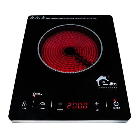 E-Lite Ceramic Cooker Hot Plate, 2000W, 220-240V, ECC-006 - Main Image