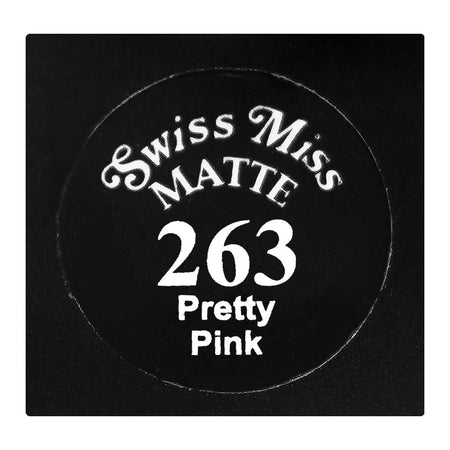 Swiss Miss Classic Vibrant Color Matte Lipstick, Mineral Oil, Glycerin & Vitamin E, M-263 Pretty Pink - Image 4