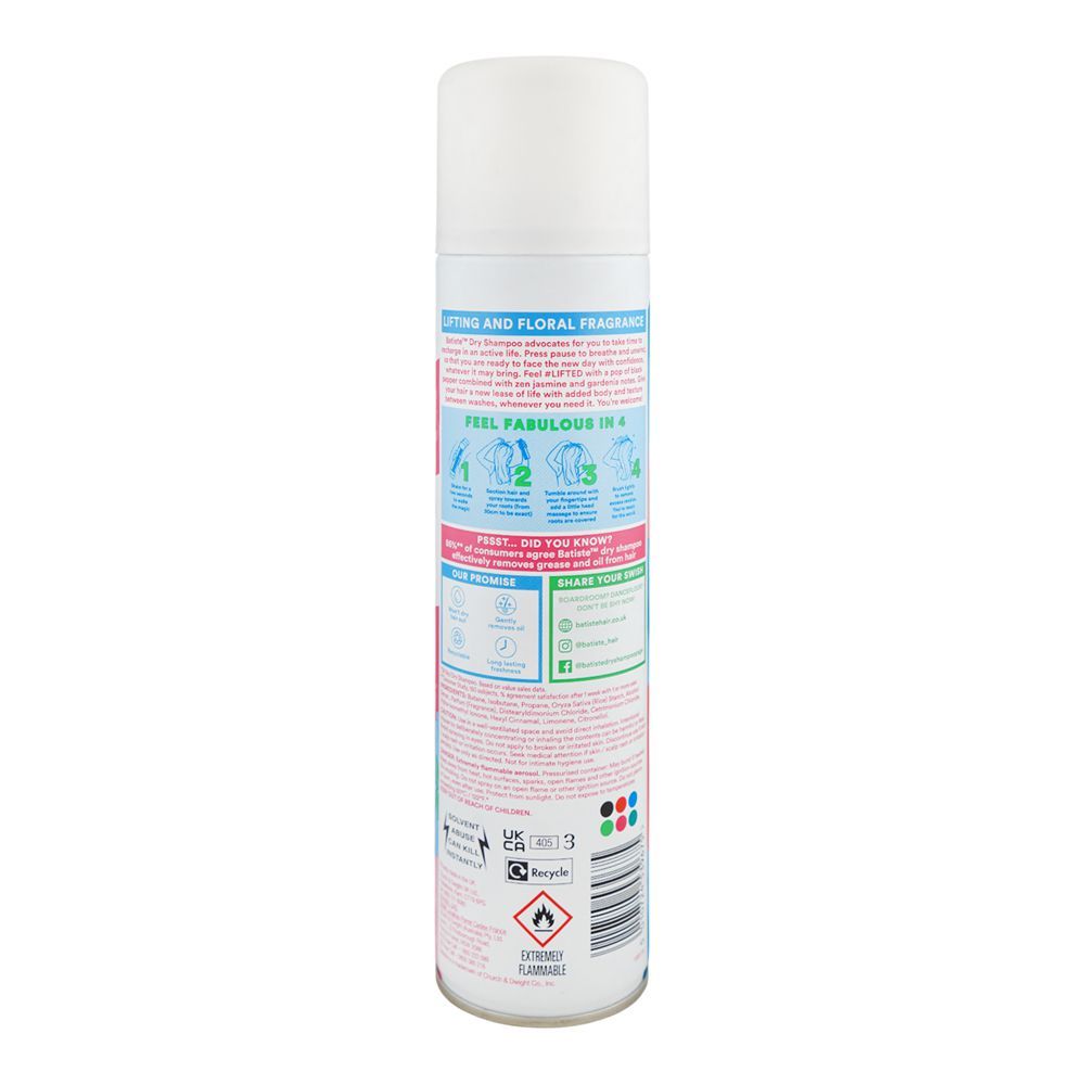 Batiste Lifted Confident Jasmine Dry Shampoo, 280ml - Image 2