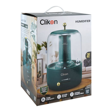 Clickon Humidifier, 3 Liters Water Tank Capacity, 28W, 220-240V, Ck-4049 - Image 4