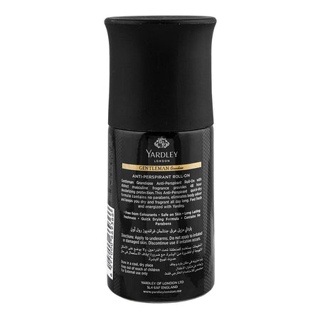 Yardley Gentleman Grandiose Roll On, Anti-Perspirant, 50ml - Image 2