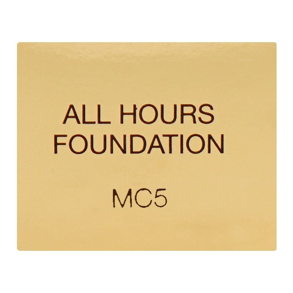 Yves Saint Laurent All Hours Teint Haute Full Coverage Luminous Matte SPF39 Foundation, MC5, 25ml - Image 7