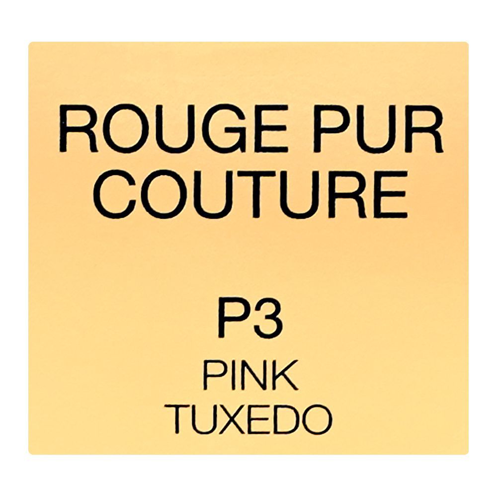 Yves Saint Laurent Rouge Pur Couture Satin Colour Lipstick, P3 Pink Tuxedo, 3.8g - Image 6