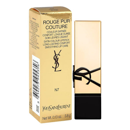 Yves Saint Laurent Rouge Pur Couture Satin Colour Lipstick, N7 Desire Rose, 3.8g - Image 2