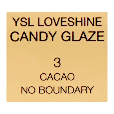 Yves Saint Laurent Love Shine Candy Glaze Glossy Shine Lip Gloss Stick, 3 Cacao No Boundary, 3.2g - Image 5