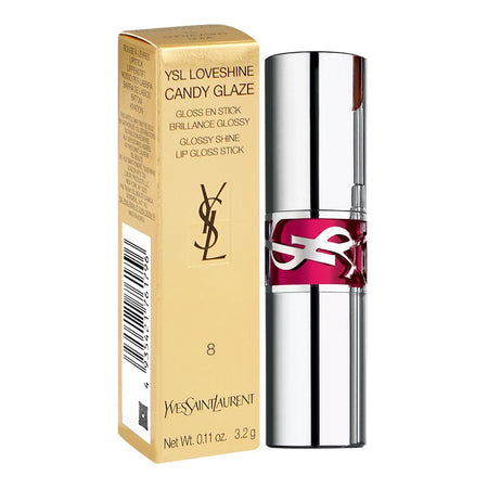 Yves Saint Laurent Love Shine Candy Glaze Glossy Shine Lip Gloss Stick, 8 Chili Delight, 3.2g - Image 2