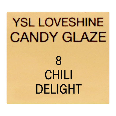 Yves Saint Laurent Love Shine Candy Glaze Glossy Shine Lip Gloss Stick, 8 Chili Delight, 3.2g - Image 6