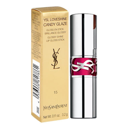 Yves Saint Laurent Love Shine Candy Glaze Glossy Shine Lip Gloss Stick, 15 Showcasing Nude, 3.2g - Image 2