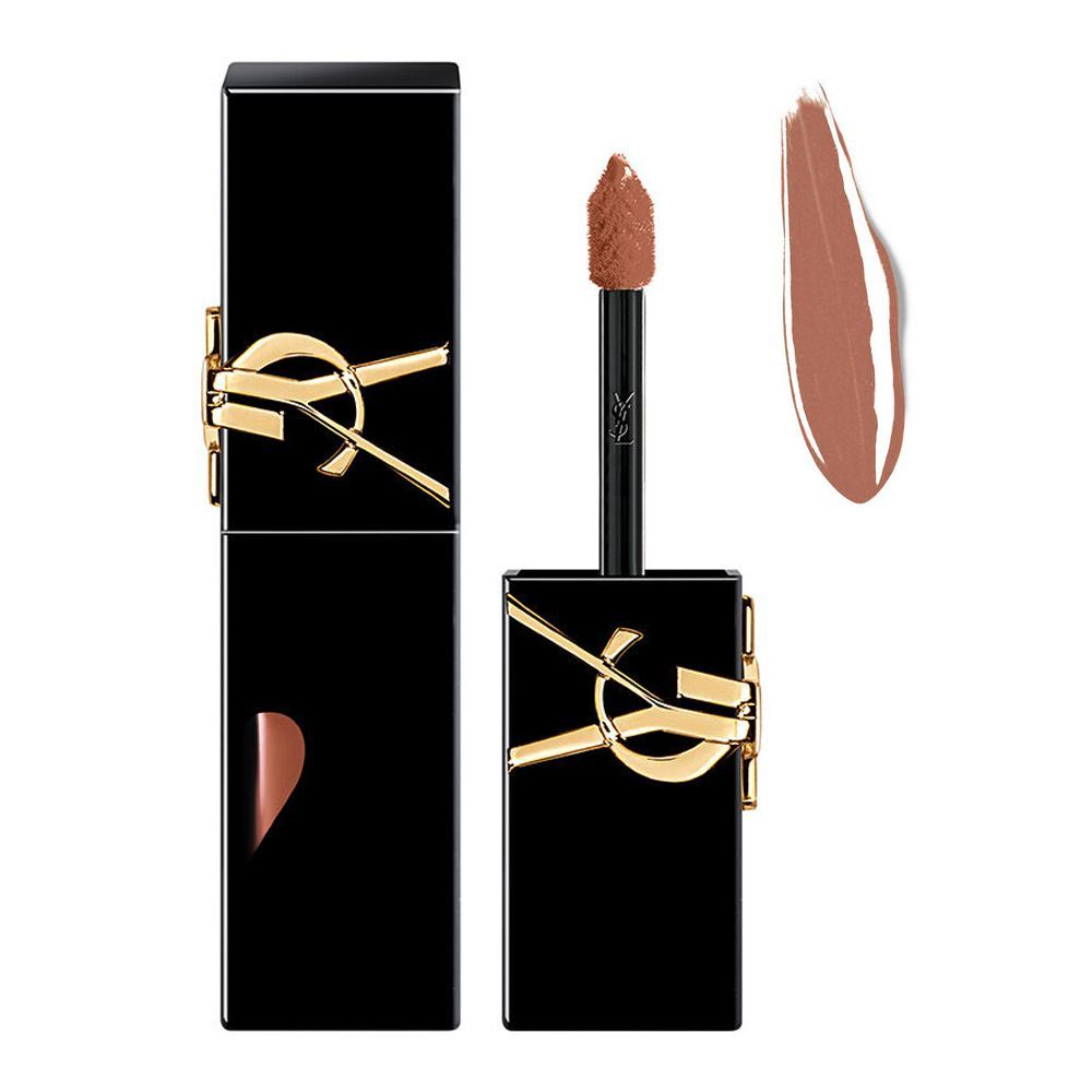Yves Saint Laurent The Inks Vinyl Cream High Shine Lip Stain, 614 Brown Ignition, 5.5ml - Main Image