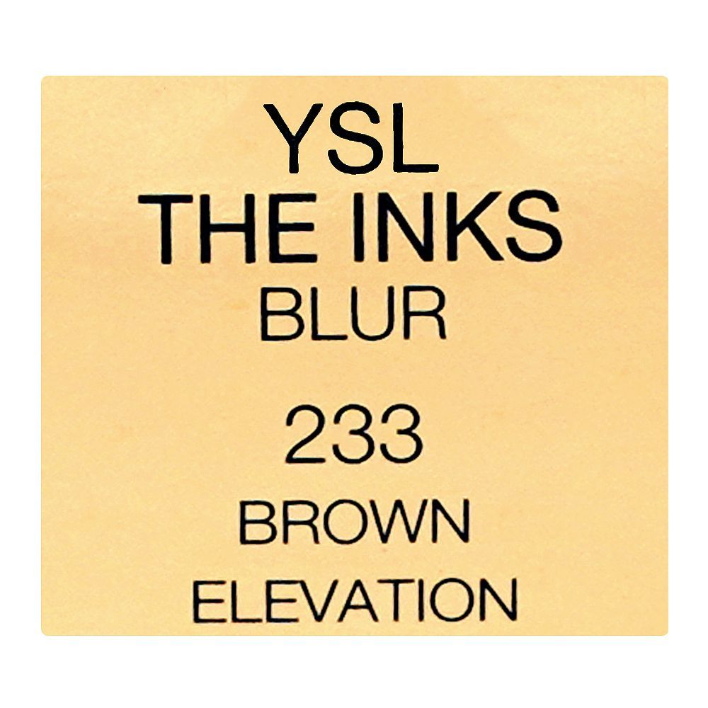 Yves Saint Laurent The Inks Blur Blurring Matte Lip Stain, 233 Brown Elevation, 5.5ml - Image 6