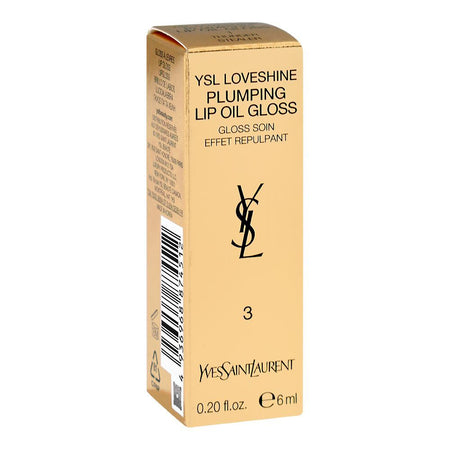 Yves Saint Laurent Love Shine Plumping Lip Oil Gloss, 3 Mellow Mellow, 6ml - Image 2