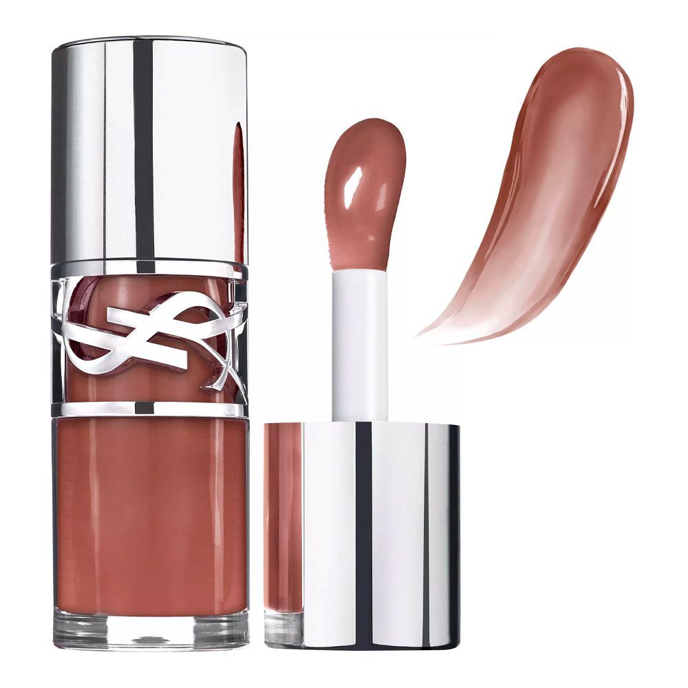 Yves Saint Laurent Love Shine Plumping Lip Oil Gloss, 4 Honey Pure Love, 6ml - Main Image