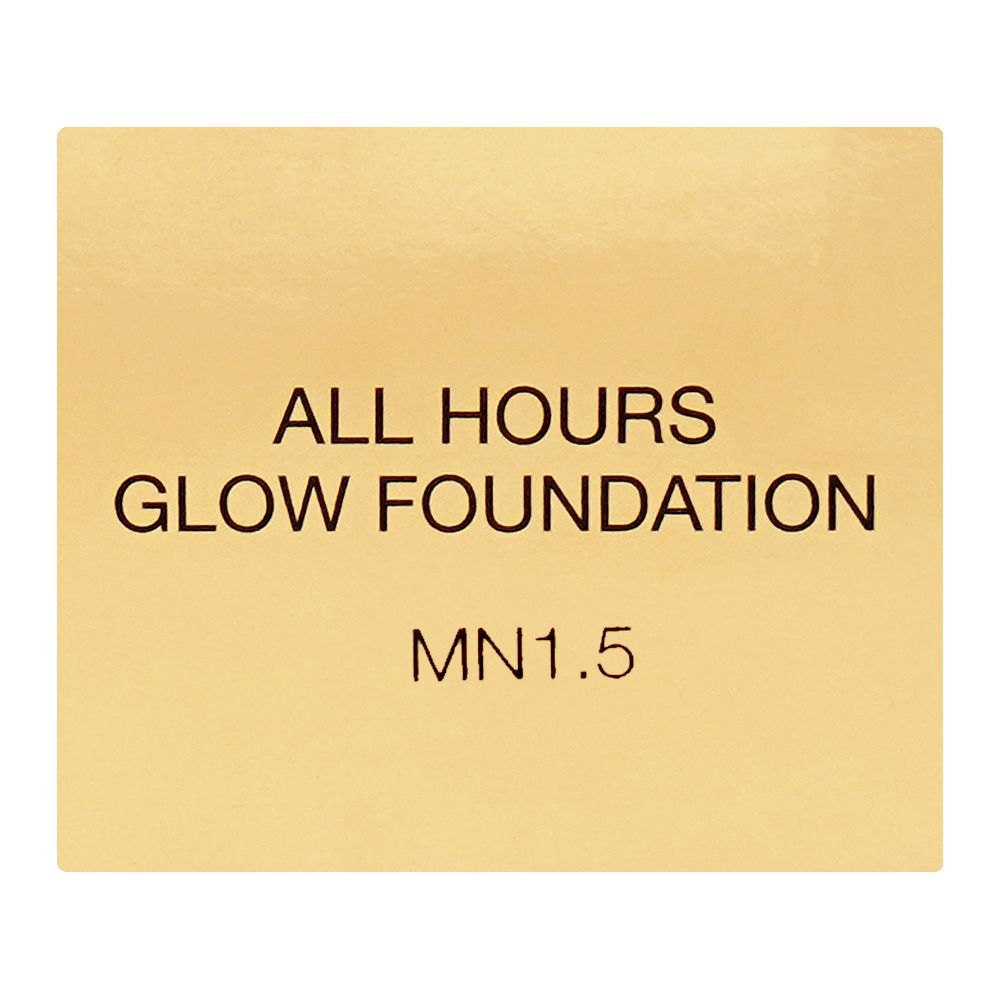 Yves Saint Laurent All Hours Glow Skin-Like Radiance Buildable Coverage Foundation, MN1.5, 25ml - Image 7