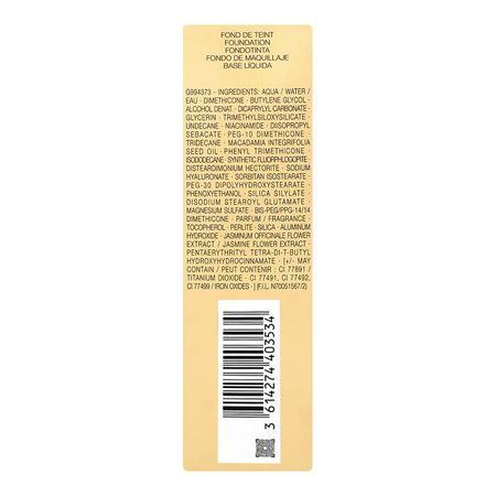 Yves Saint Laurent All Hours Glow Skin-Like Radiance Buildable Coverage Foundation, MN6, 25ml - Image 5