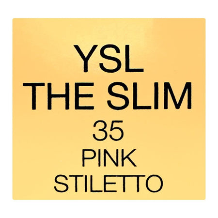 Yves Saint Laurent The Slim Couture Matte Lipstick, 35 Pink Stiletto, 2.2g - Image 6