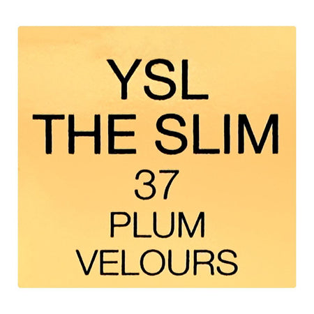 Yves Saint Laurent The Slim Couture Matte Lipstick, 37 Plum Velours, 2.2g - Image 6