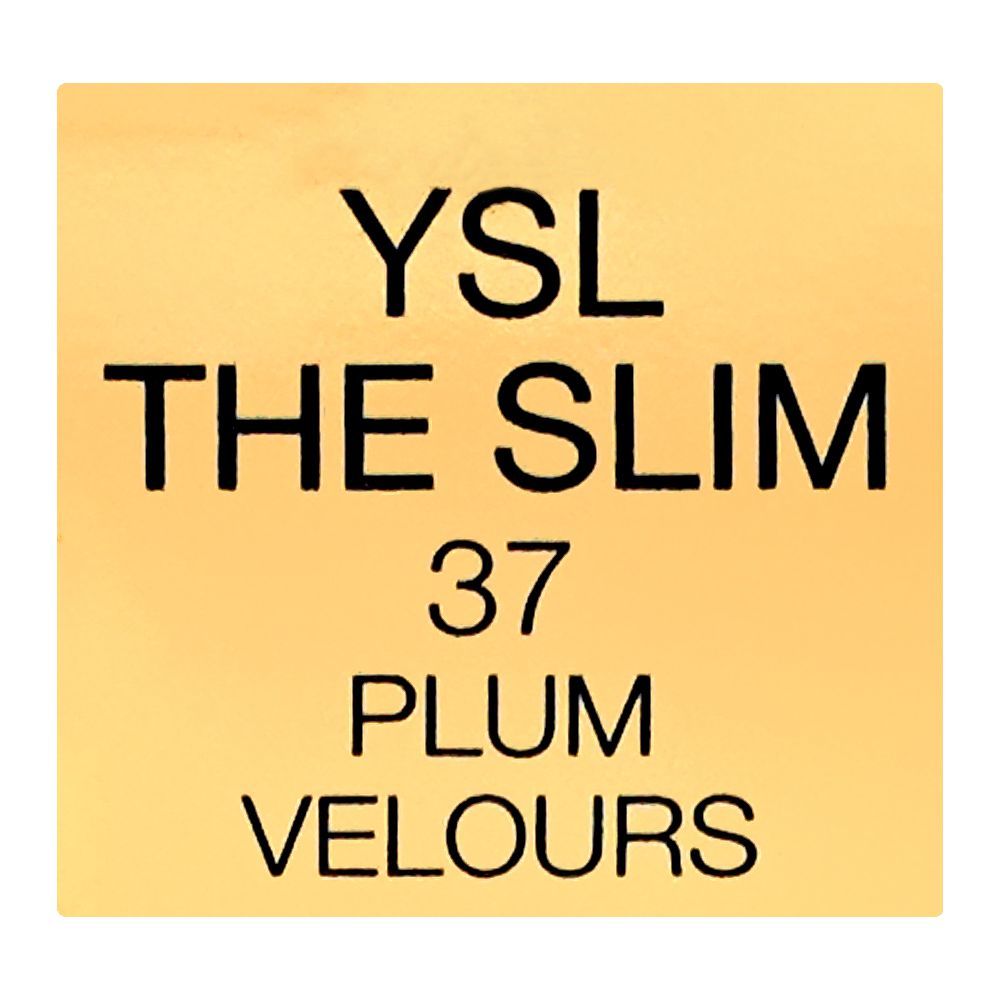 Yves Saint Laurent The Slim Couture Matte Lipstick, 37 Plum Velours, 2.2g - Image 6