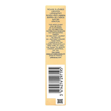Yves Saint Laurent The Slim Couture Matte Lipstick, 21 Rouge Paradoxe, 2.2g - Image 3