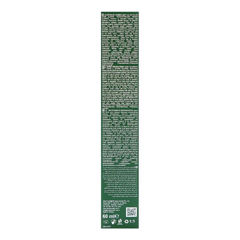 Okay Botanic Hair Colour Cream Plus, Ammonia-Free, 60Ml, No. 8.443 Light Blonde Intense Copper Golden - Image 2