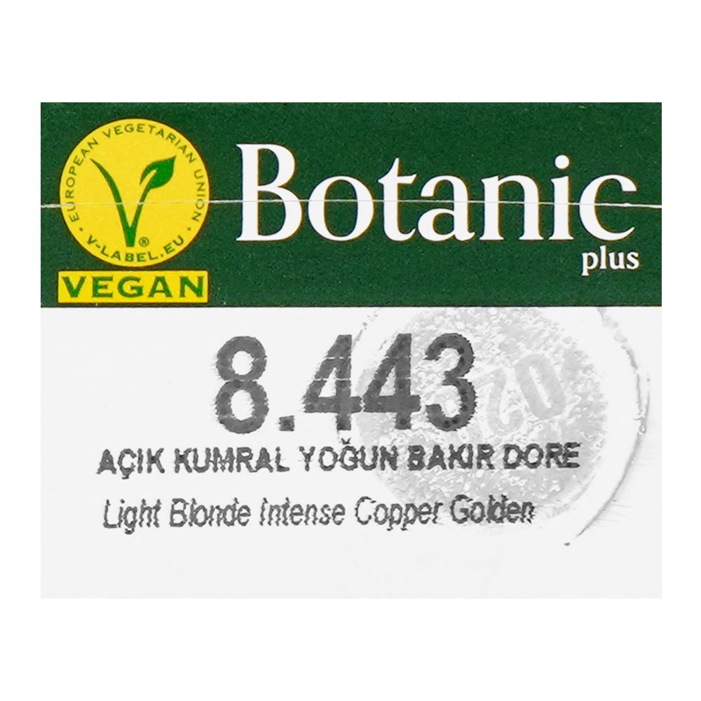 Okay Botanic Hair Colour Cream Plus, Ammonia-Free, 60Ml, No. 8.443 Light Blonde Intense Copper Golden - Image 5