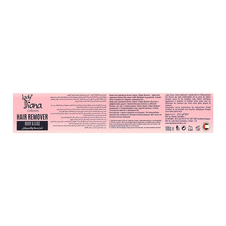 Lady Diana Vitamin E & Rose Oil Normal Skin Hair Removal Cream, For Normal Skin, 100g - Image 3