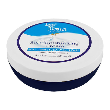 Lady Diana Soft Moisturizing Cream, Non-Greasy, Vitamin E, 150ml - Main Image
