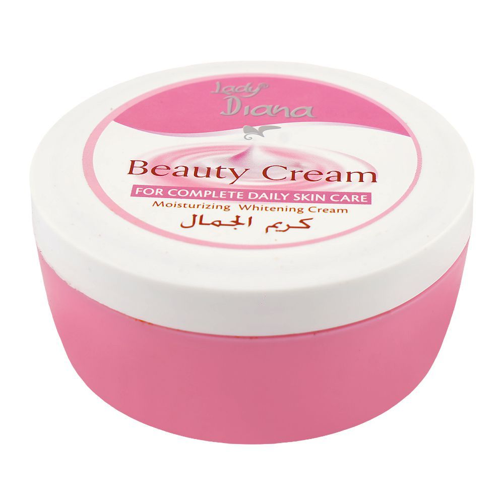 Lady Diana Beauty Cream, Vitamin E, Shea Butter, For Moisturizing & Skin Whitening, 250ml - Main Image