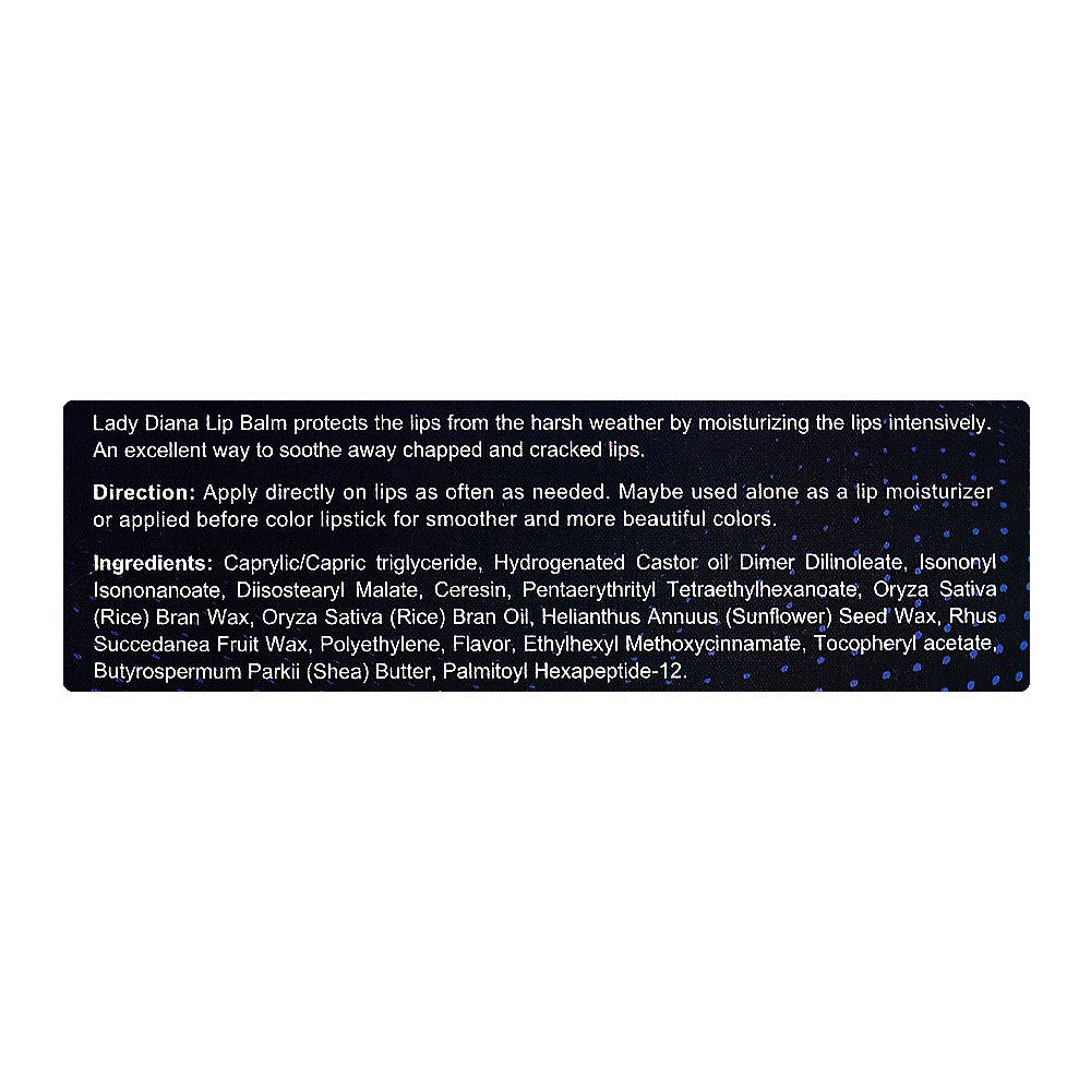 Lady Diana Active Care Lip Balm, Shea Butter, 4.5g - Image 3