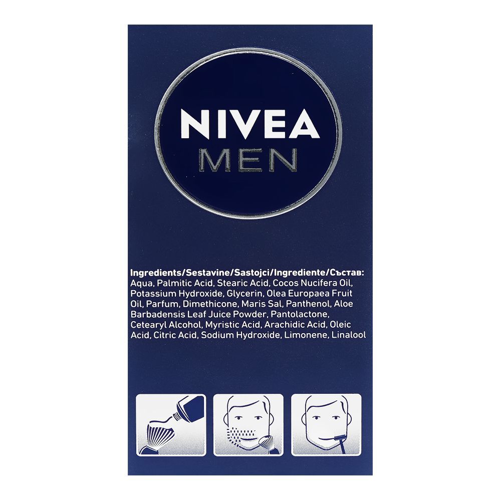 Nivea Men Protect & Care Aloe Vera Shaving Cream, 100ml - Image 5