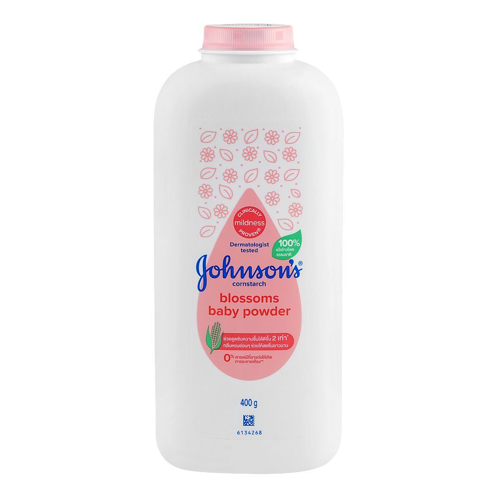 Johnson's Blossom Corn Starch Baby Powder, 400g, Thai - Main Image