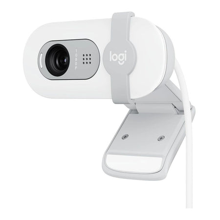 Logitech Full HD 1080p Webcam, 2MP, 30fps, White, BRIO 100, 960-001618 - Main Image