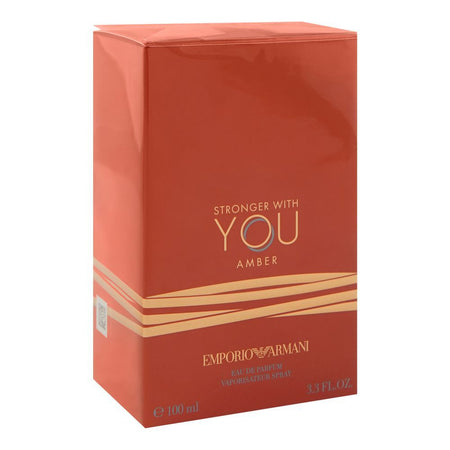 Giorgio Armani Emporio Armani Stronger With You Amber, Eau De Parfum, For Men & Women, 100ml - Image 2