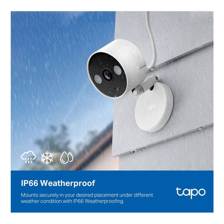 TP-LINK Indoor/Outdoor Wi-Fi Home Security Camera, 2K 4MP QHD Resolution, IP66 Weatherproof, Night Vision, Tapo C120 - Image 4