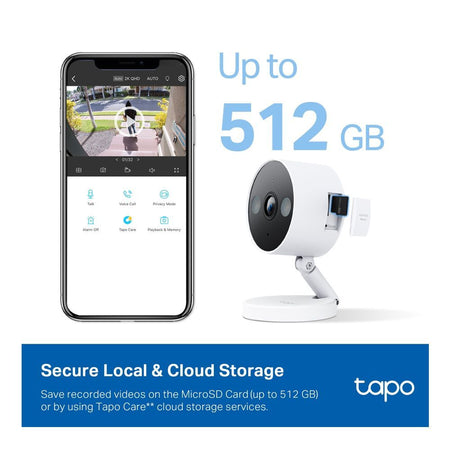 TP-LINK Indoor/Outdoor Wi-Fi Home Security Camera, 2K 4MP QHD Resolution, IP66 Weatherproof, Night Vision, Tapo C120 - Image 7