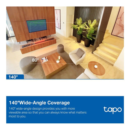 TP-LINK AI Home Wi-Fi Security Camera, 2K 4MP QHD Resolution, Dual-IR System, Tapo C125 - Image 3