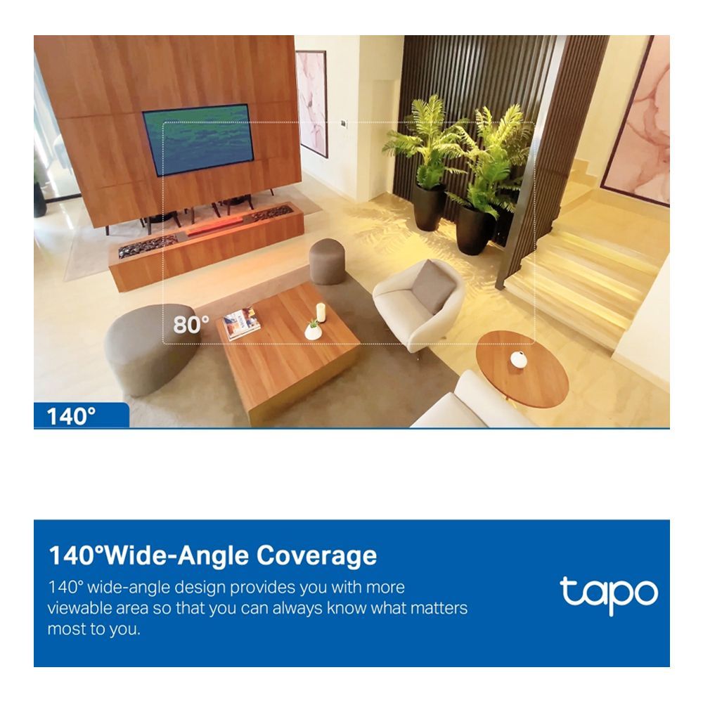 TP-LINK AI Home Wi-Fi Security Camera, 2K 4MP QHD Resolution, Dual-IR System, Tapo C125 - Image 3