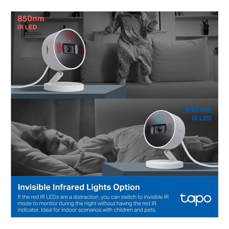 TP-LINK AI Home Wi-Fi Security Camera, 2K 4MP QHD Resolution, Dual-IR System, Tapo C125 - Image 4