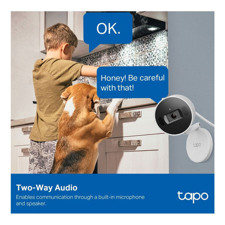 TP-LINK AI Home Wi-Fi Security Camera, 2K 4MP QHD Resolution, Dual-IR System, Tapo C125 - Image 8