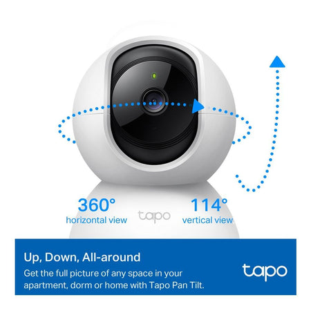 TP-LINK Pan Tilt Home Wi-Fi Security Camera, 1080p Resolution, Night Vision, Tapo C200C - Image 4