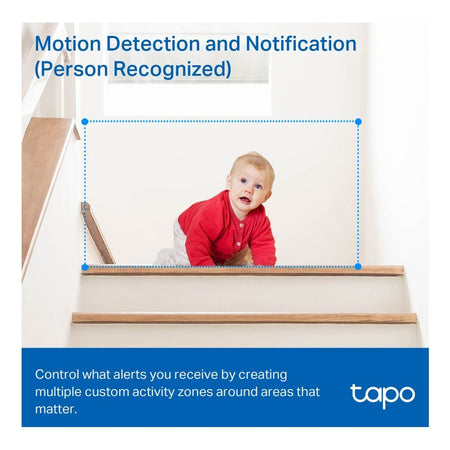 TP-LINK Pan Tilt Home Wi-Fi Security Camera, 1080p Resolution, Night Vision, Tapo C200C - Image 6
