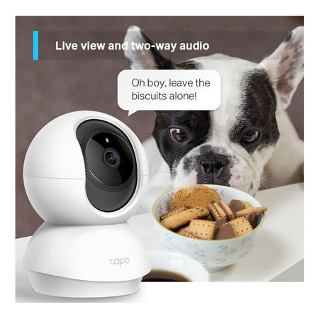 TP-LINK Pan Tilt Home Wi-Fi Security Camera, 2K 3MP HD Resolution, Night Vision, Tapo C210 - Image 6