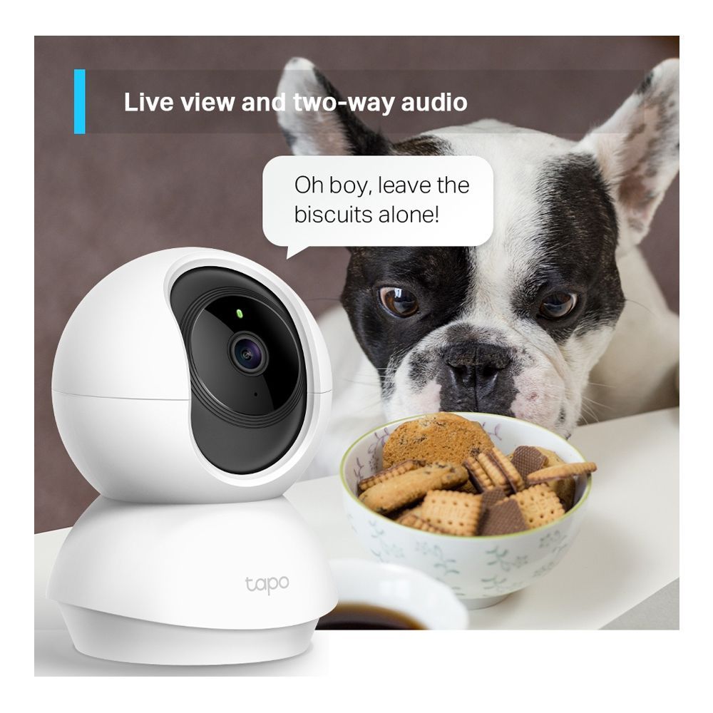 TP-LINK Pan Tilt Home Wi-Fi Security Camera, 2K 3MP HD Resolution, Night Vision, Tapo C210 - Image 6