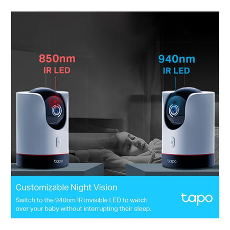 TP-LINK Pan Tilt AI Home Wi-Fi Security Camera, 2K QHD 4MP Resolution, Night Vision, Motion Detection, Tapo C225 - Image 4