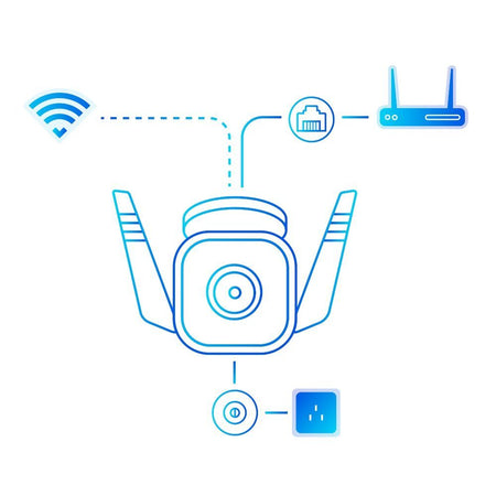 TP-LINK Outdoor Wi-Fi Security Camera, 3MP Resolution, Night Vision, IP66 Weatherproof, Motion Detection, Tapo C310 - Image 3
