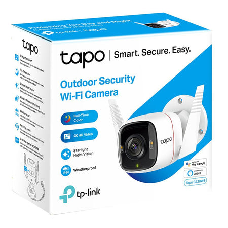 TP-LINK Outdoor Wi-Fi Security Camera, 2K 4MP QHD Resolution, Night Vision, IP66 Weatherproof, Motion Detection, Tapo C320WS - Image 4