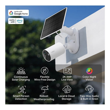 TP-LINK Solar Powered Security Camera Tapo C410 KIT - Image 4