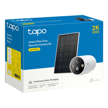 TP-LINK Smart Wire Free Security Camera With Solar Panel, 2K QHD Resolution, Night Vision, IP66 Weatherproof, Tapo C425 KIT - Image 8