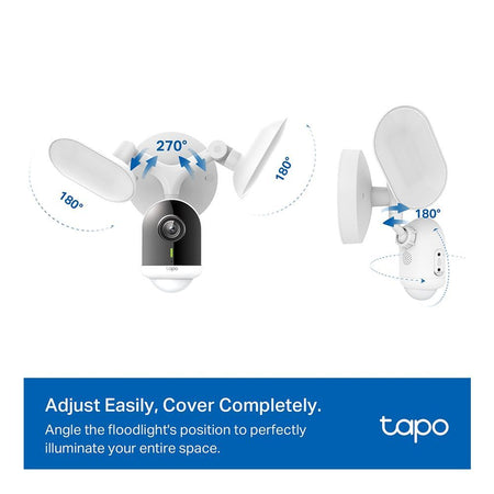 TP-LINK Smart Floodlight Camera, 2K QHD Resolution, Night Vision, IP65 Weatherproof, Motion Detection, Tapo C720 - Image 7