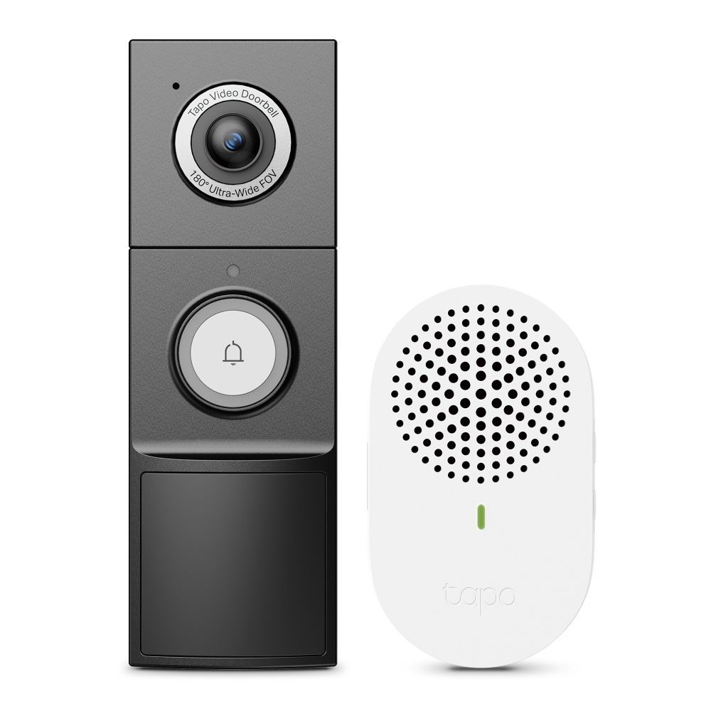 TP-LINK Tapo Video Doorbell Camera, 2K 5MP Resolution, Night Vision, Tapo D235 - Main Image