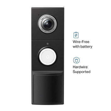 TP-LINK Tapo Video Doorbell Camera, 2K 5MP Resolution, Night Vision, Tapo D235 - Image 2